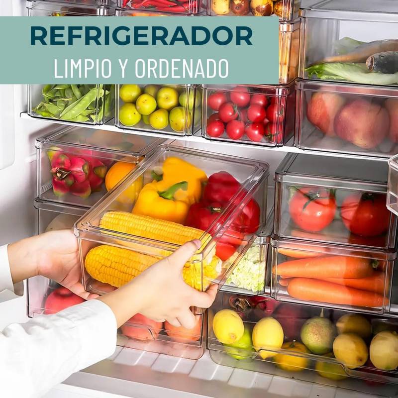 Organizadores Para Refrigerador Set De 4 Contenedores