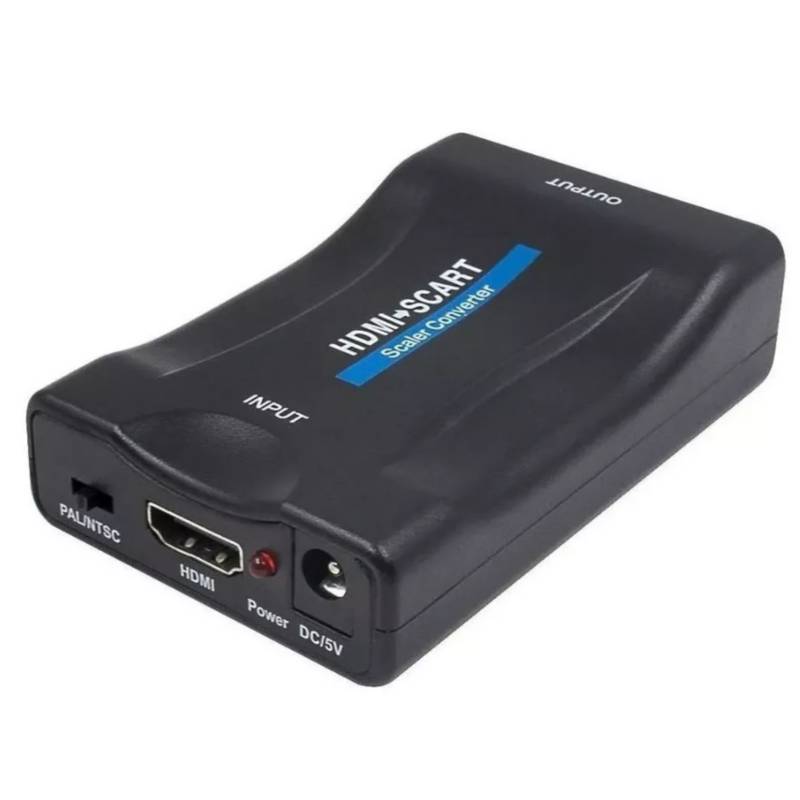 GENERICO 1080p Adaptador Conversor Scart A Hdmi Audio Video