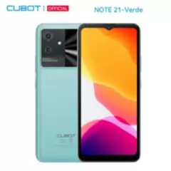 CUBOT - Celular Cubot NOTE 21 6GB 128GB Tarjeta SIM Dual Android 13-Verde