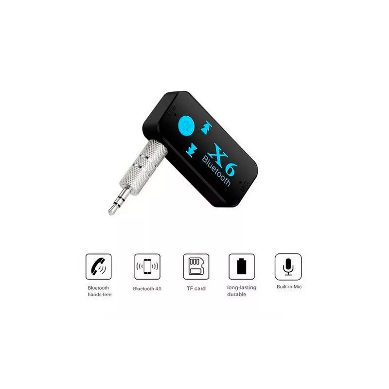 Receptor De Audio Adaptador Bluetooth Wireless Para Auto GENERICO