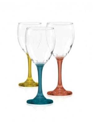 6 PC 10 Oz Cristar COPA Versalles Wine Glasses – R & B Import