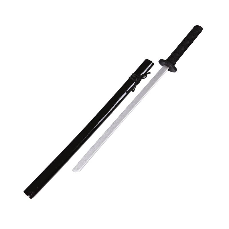 GENERICO Juguete Espada Samurái de Madera 61 cm Negro