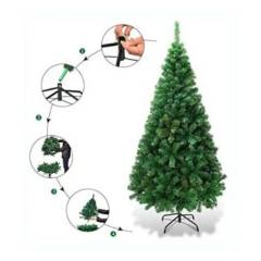 GENERICO - Árbol De Navidad Pascua Verde Con Base Armado Facil