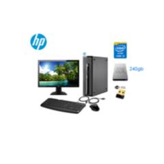 HP - Computador Hp Prodesk 400 G1, Intel Core i5, 8gb SSD 240, Monitor 19 pulgadas