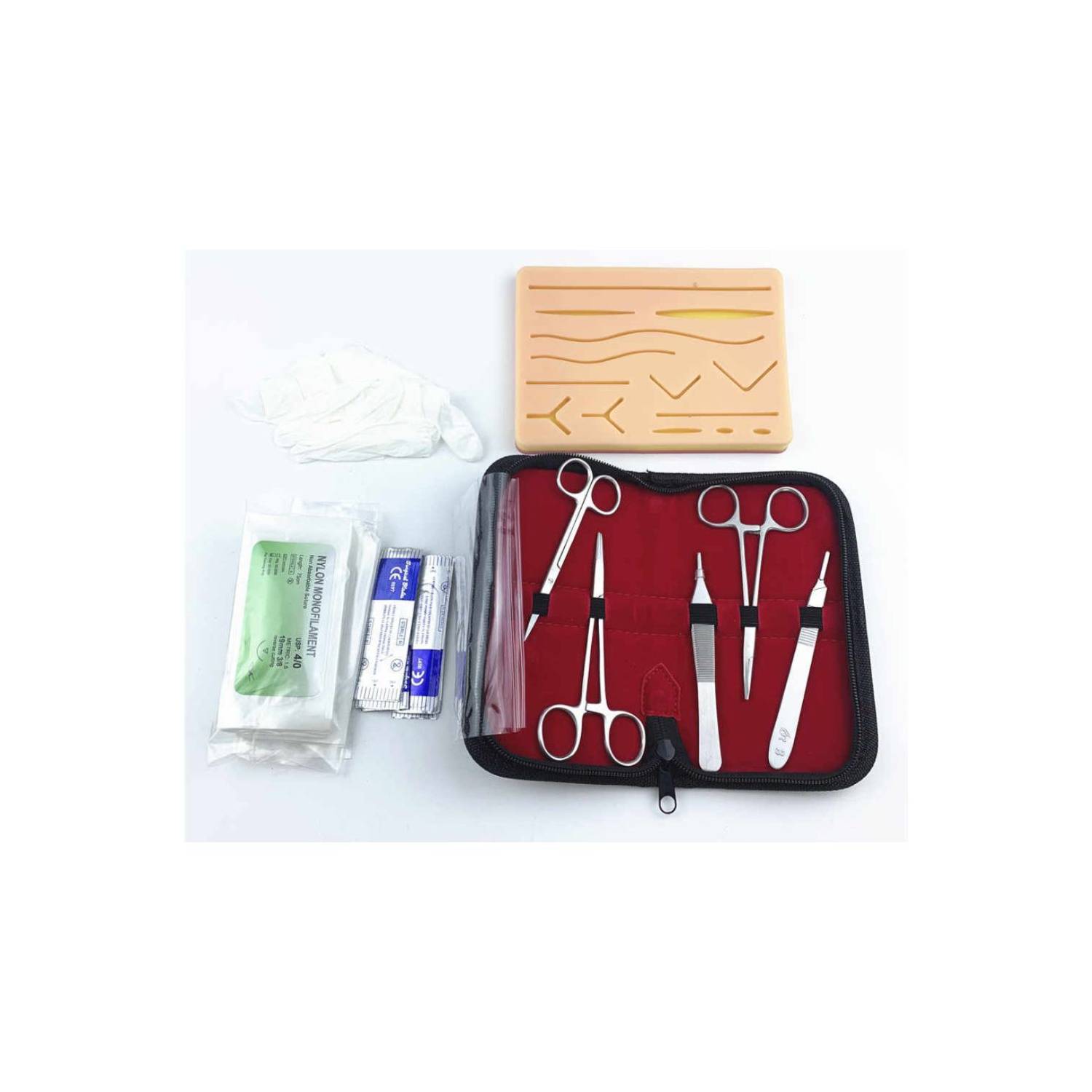 Kit de práctica para sutura