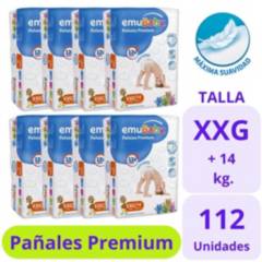 EMUBABY - Emubaby Pañal Premium Talla XXG 8x14