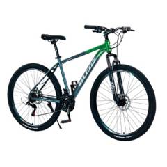 ATLETIS - Bicicleta Mountain Bike Fury Aro 29" 21 Vel Hombre Verde