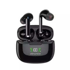 AWEI - Audifonos Awei TA8 TWS In Ear Bluetooth Negro
