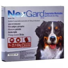 BOEHRINGER INGELHEIM - Nexgard 25-50kg - 3 comprimidos