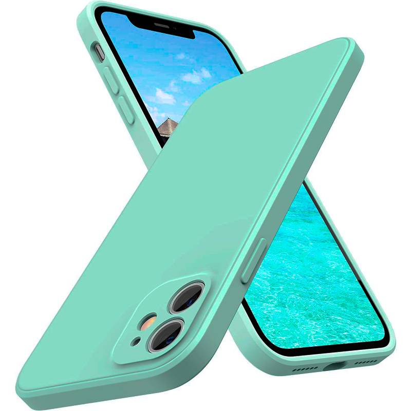 GENERICO - Carcasa de Silicon Slim Para iPhone 11 Verde