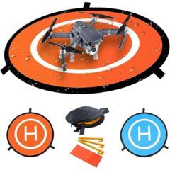 GENERICO - Landing Pad Helipuerto, Pista De Aterrizaje 75 Cm Para Drone