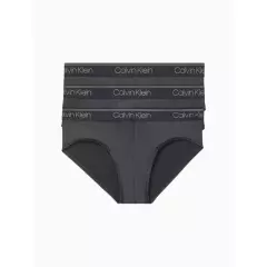 CALVIN KLEIN - Pack 3 Slips Micro Stretch Negro Calvin Klein