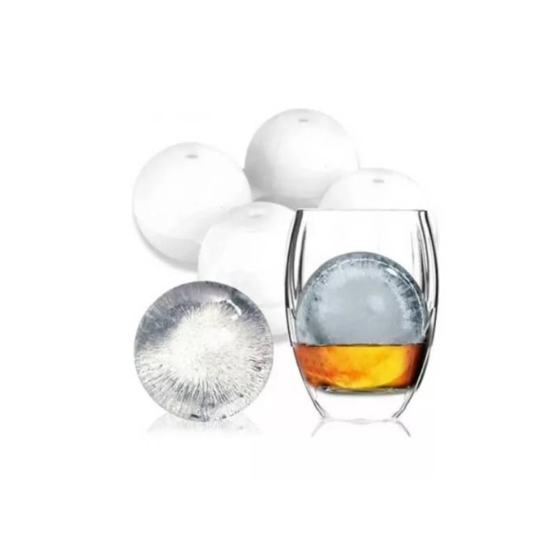 Molde Para Hielo Esfera Cubetera Hielos Para Whisky Cubeta