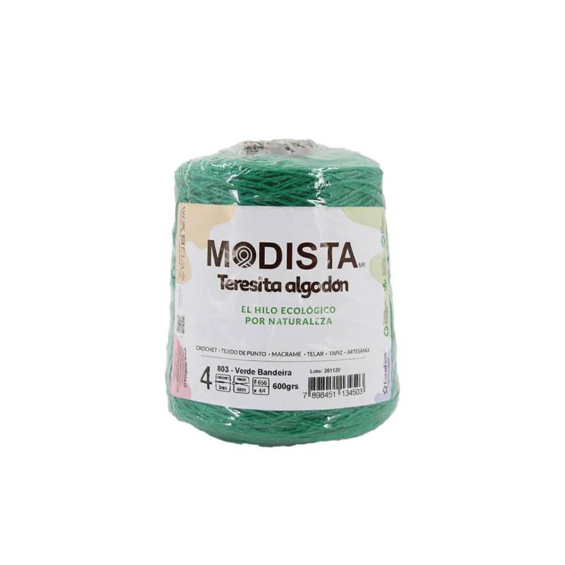 Modista Hilo Algodón Teresita 600gr Para Tejer Crochet Palillo 803 5535