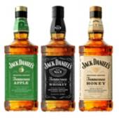 Jack Daniels Honey 750cc + Jack Daniels Apple 750cc - Tost