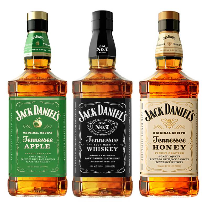 JACK DANIELS MIX X 3 JACK DANIELS VARIEDADES