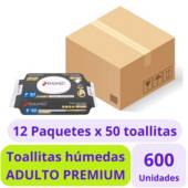 Toallitas Humedas Adulto Emumed 50Un