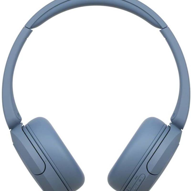 Audífonos inalámbricos de diadema Sony WH-CH520, azules