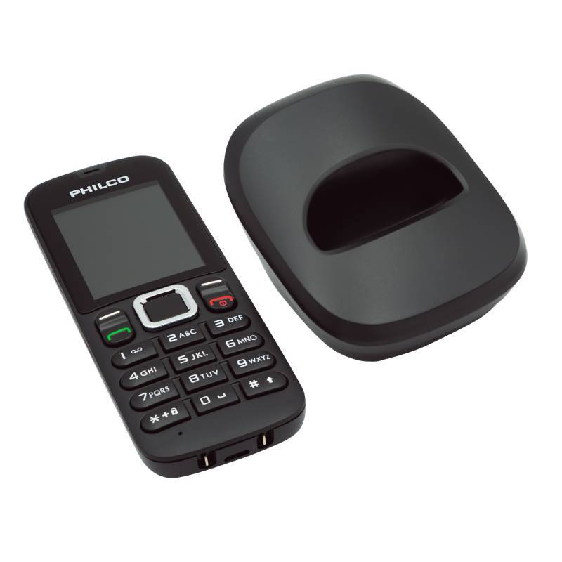 Teléfono Celular Inalámbrico Philco Dual Sim 3g Negro MOVIST