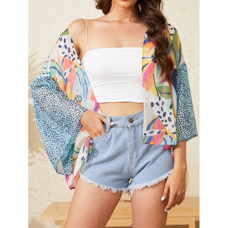 Ropa de playa larga de estilo bohemio para mujer MOSS ROSE