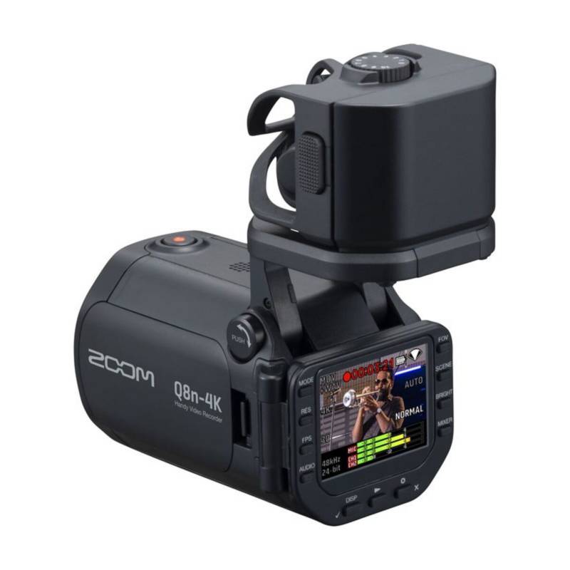 ZOOM Zoom Q8n-4K Cámara De Video 4K Con Captura de Audio