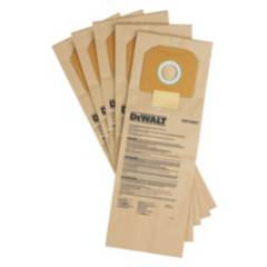 DEWALT - Set 5 bolsas de papel 37.9L p/extractor de polvo DEWALT