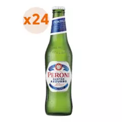 PAPERONI - 24X Cerveza Peroni Lager Botellín 5,1° 330Cc