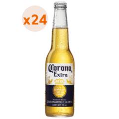 CORONA - 24x Cerveza Corona Botellín 4,5° 330Cc