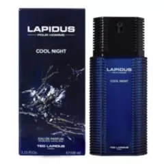 TED LAPIDUS - Perfume Ted Lapidus Pour Homme Cool Night Edp 100Ml Hombre