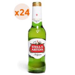 STELLA ARTOIS - 24X Cerveza Stella Artois Botellín 5,2° 330Cc
