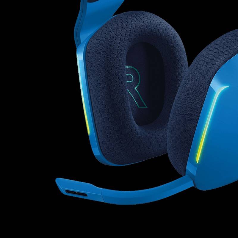 LOGITECH Auriculares inalámbricos para juegos Logitech G733 LIGHTSPEED -  Azul