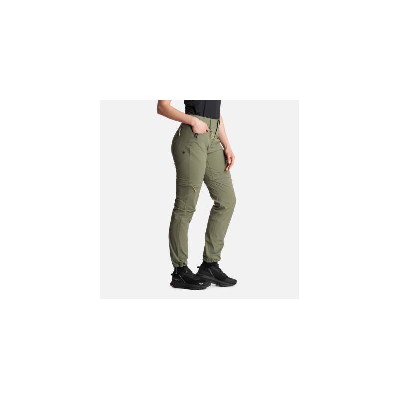 Pantalon Mujer Lennox Q-Dry Mix-2 Pants Verde Musgo Lippi