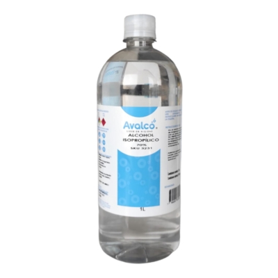 Alcohol Isopropílico 5L 99,9% Pureza Avalco
