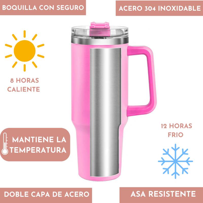 Termo Para Cafe Caliente 12 Horas y 24 Horas Fria Grande 101 Oz Acero  Inoxidable