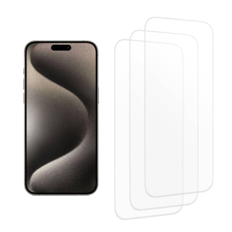 CELLBOX Pack de 3 Láminas Micas de Vidrio Templado 9H para iPhone SE 2020 / SE  2022
