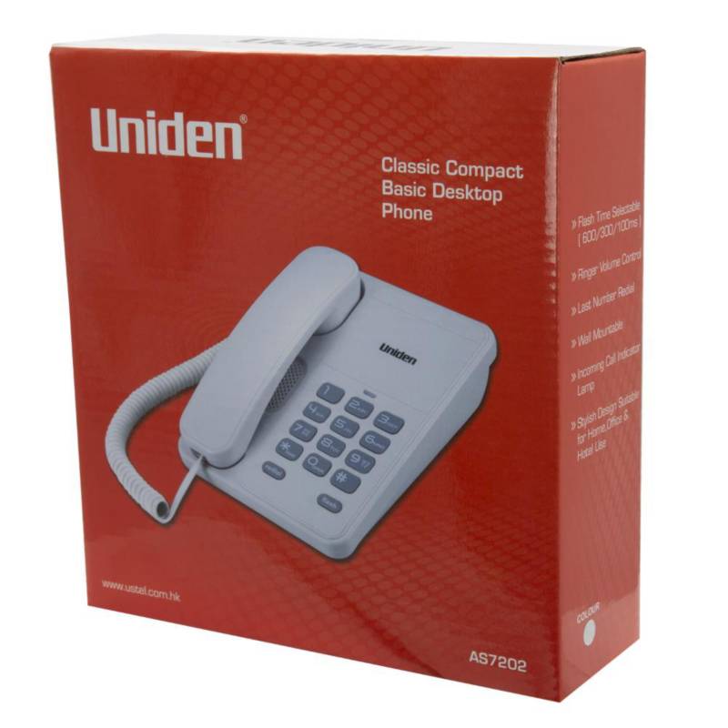 Uniden Basic Desktop Phone AS7202