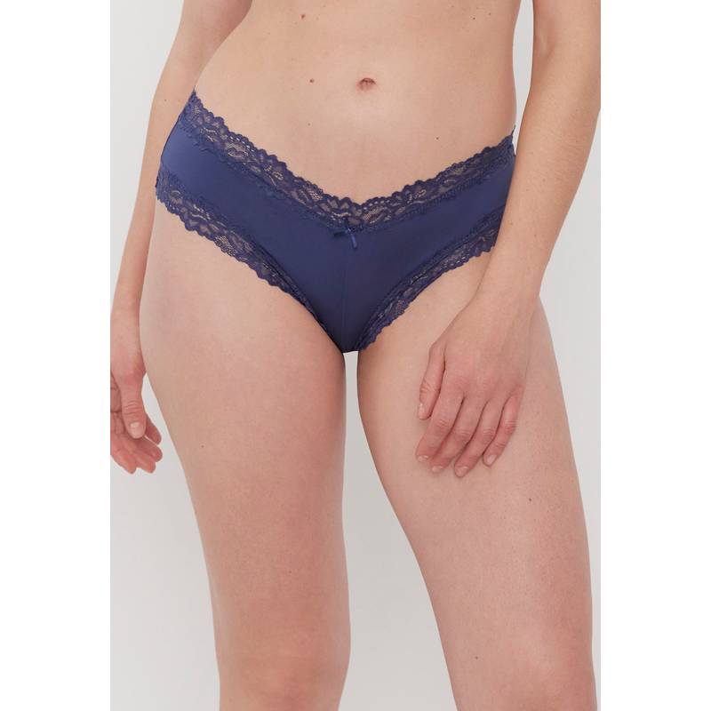 CORONA Pantaleta Mujer Microfibra Lace Azul Corona falabella