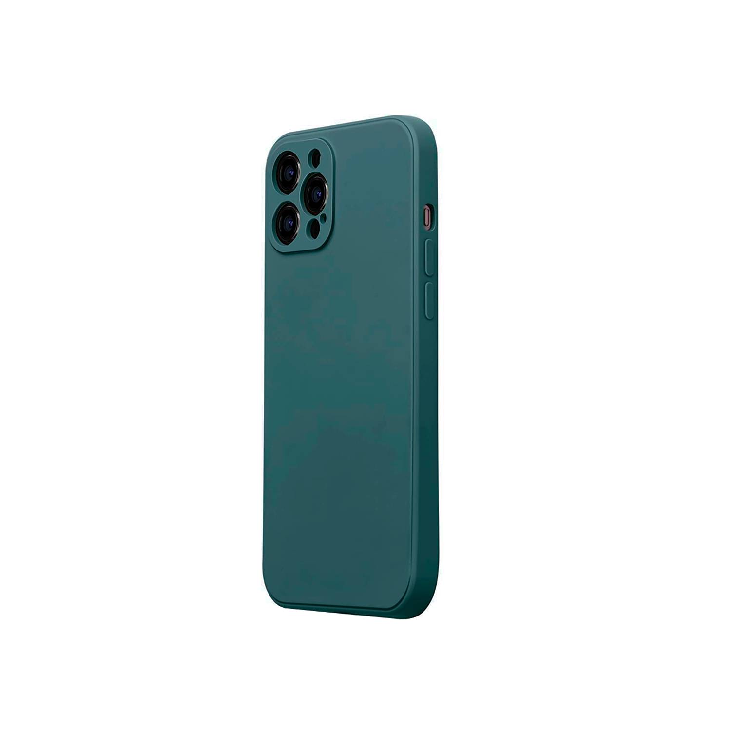 Carcasa iPhone 12 / 12 Pro Silicona Antideslizante Color Verde -   - Tecnología para todos