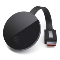 GOOGLE - Google Chromecast Ultra 4K Streaming - Negro Open Box
