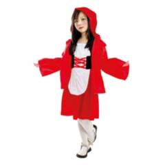 GENERICO - Disfraz de Caperucita Roja para Niñas