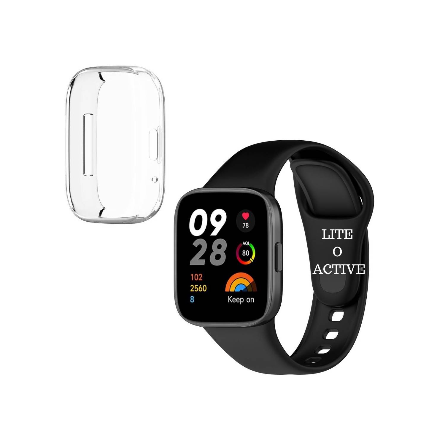 Correa de cuero para Xiaomi Redmi Watch 3 Active lite, pulsera