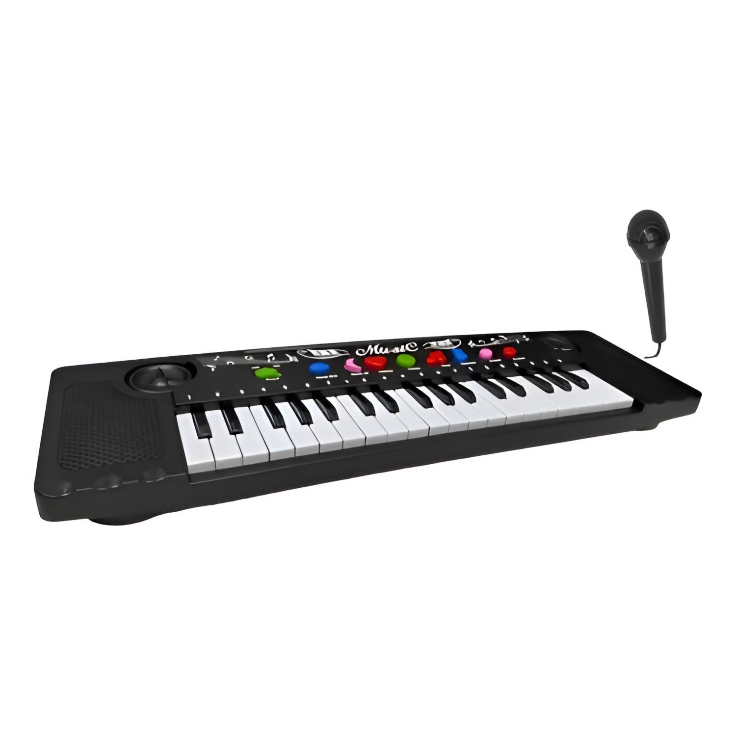 Piano de teclado infantil, teclado digital elétrico de 37 teclas