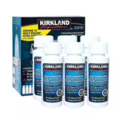 KIRKLAND - Minoxidil 5% Solución Tópica Tratamiento Regenerativo 6 Unds