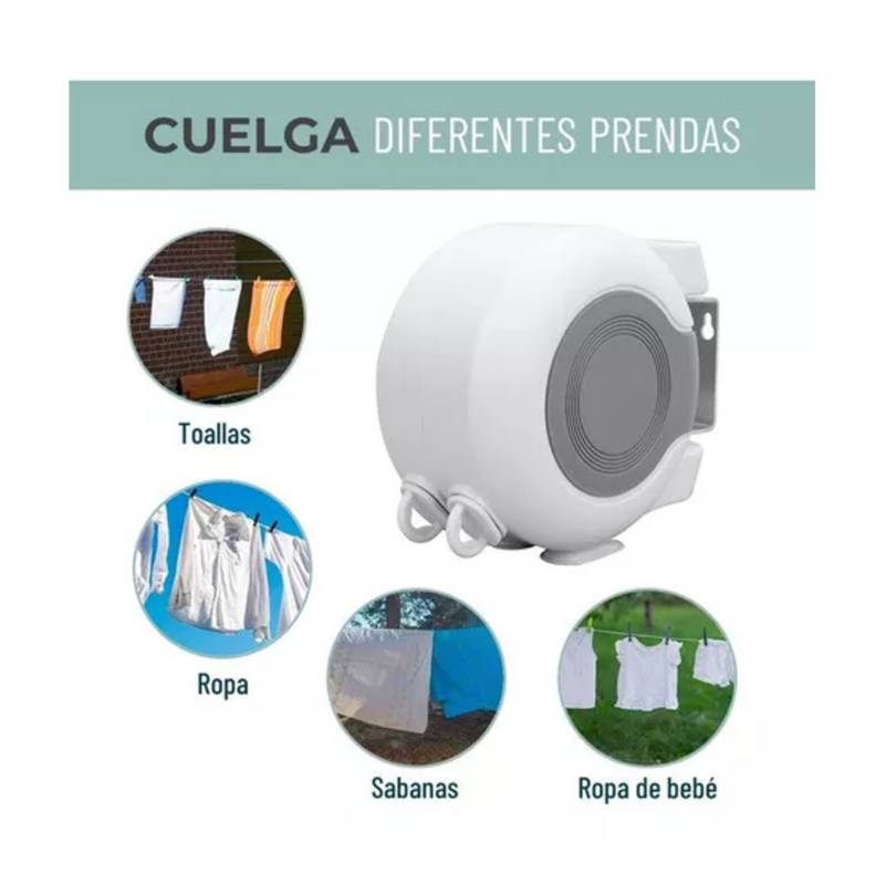 CASATUA Tendedero Plegable Colgador Ropa Tamaño Ajustable CasaTua