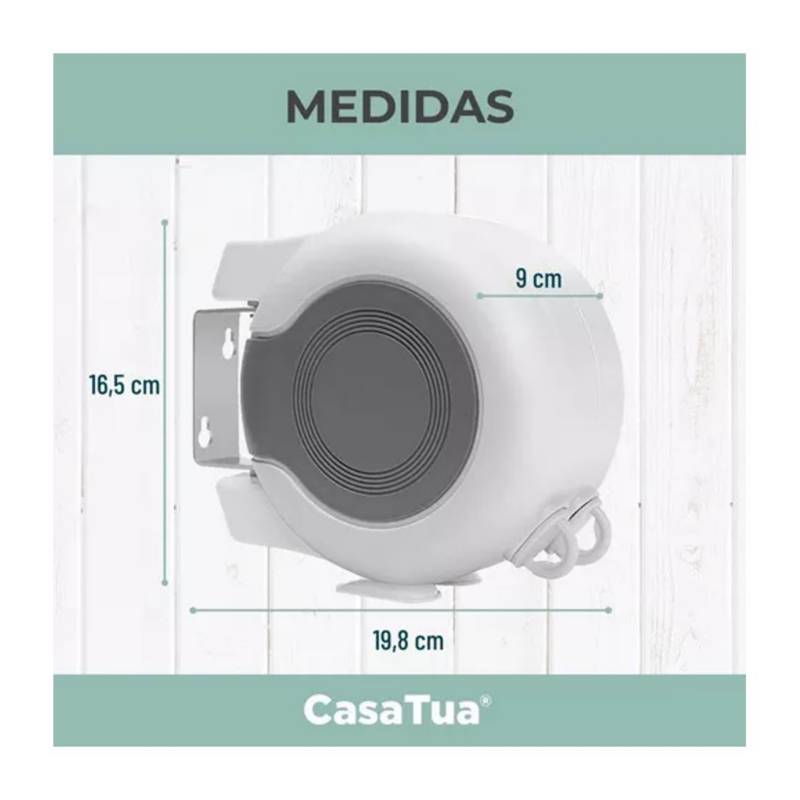 CASATUA Tendedero Plegable Colgador Ropa Tamaño Ajustable CasaTua