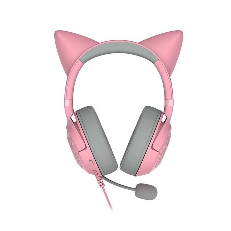 Razer Kraken Bluetooth Kitty Auriculares Gaming Inalámbricos Blanco/Rosa