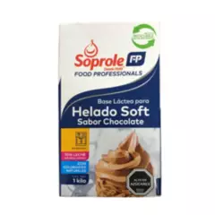 SOPROLE - Base Láctea Para Helados Soft Soprole 1lt Chocolate