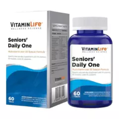 VITAMIN LIFE - Multivitaminico Seniors’ Daily One 60 tabletas – VitaminLife
