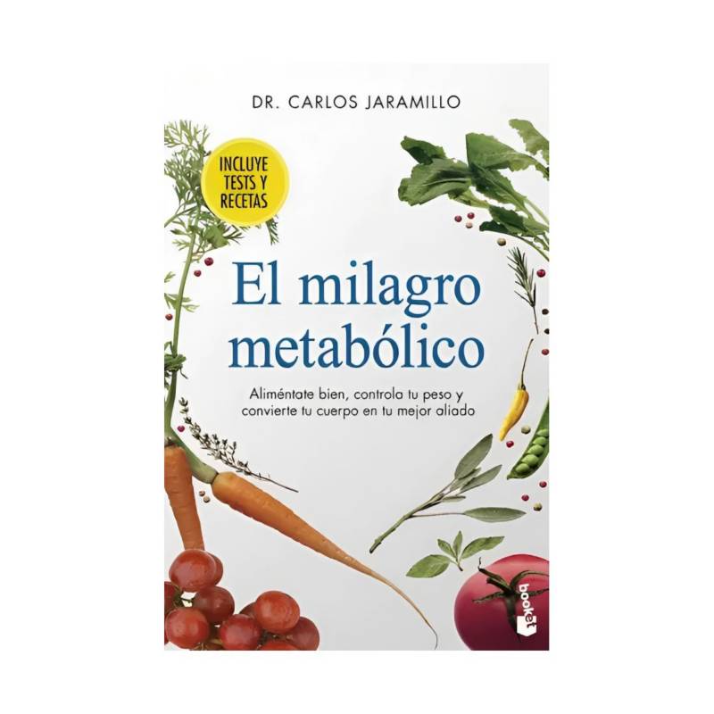 Top10books Libro El Milagro MetabÓlico Dr Carlos Jaramillo Booket 5563