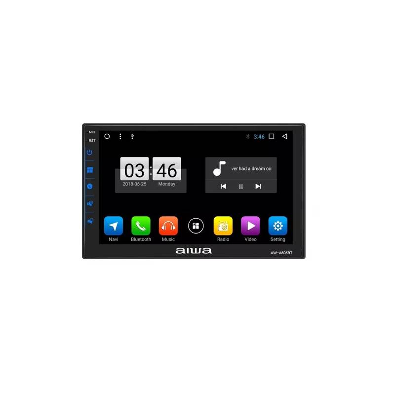 Radio Auto 2 Din Android Touch Hd De 7'' Aiwa Aw-a505bt